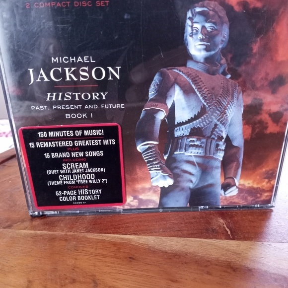 Michael Jackson History Book 1 2CD Disc Set - Picture 5 of 5